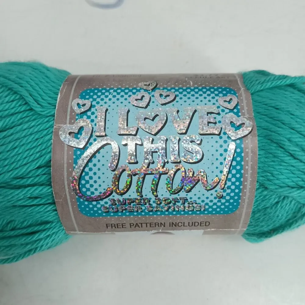 15X Hobby Lobby I Love This Cotton! 100% Cotton Worsted Yarn Lot Skeins